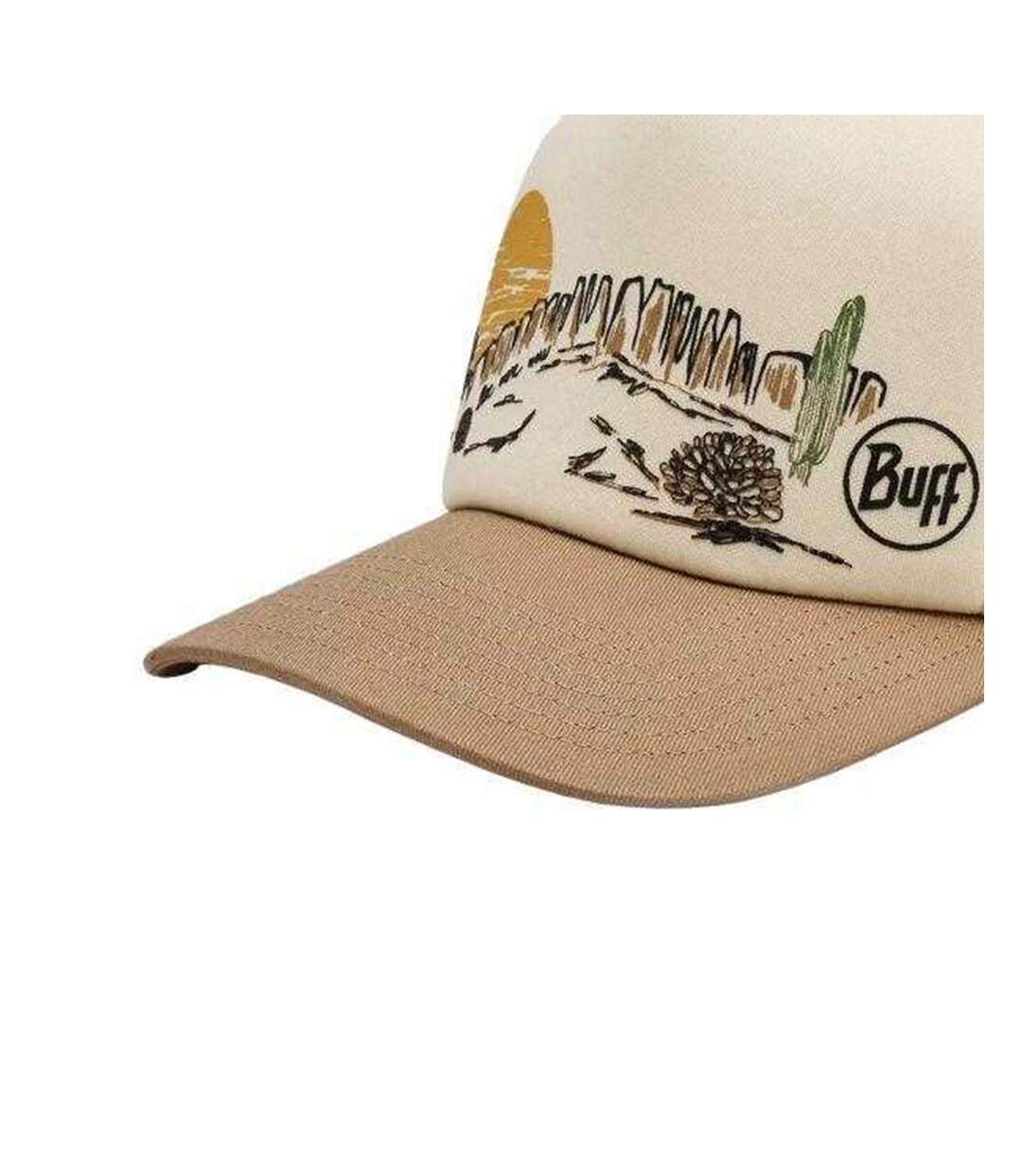 Lach Desert Trucker Cap Multicoloured Buff-3