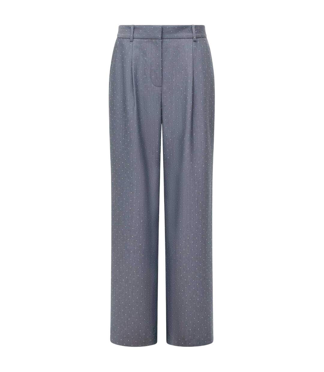Pantalon Motif/style À Pois Sherry Femme Gris French Connection-2