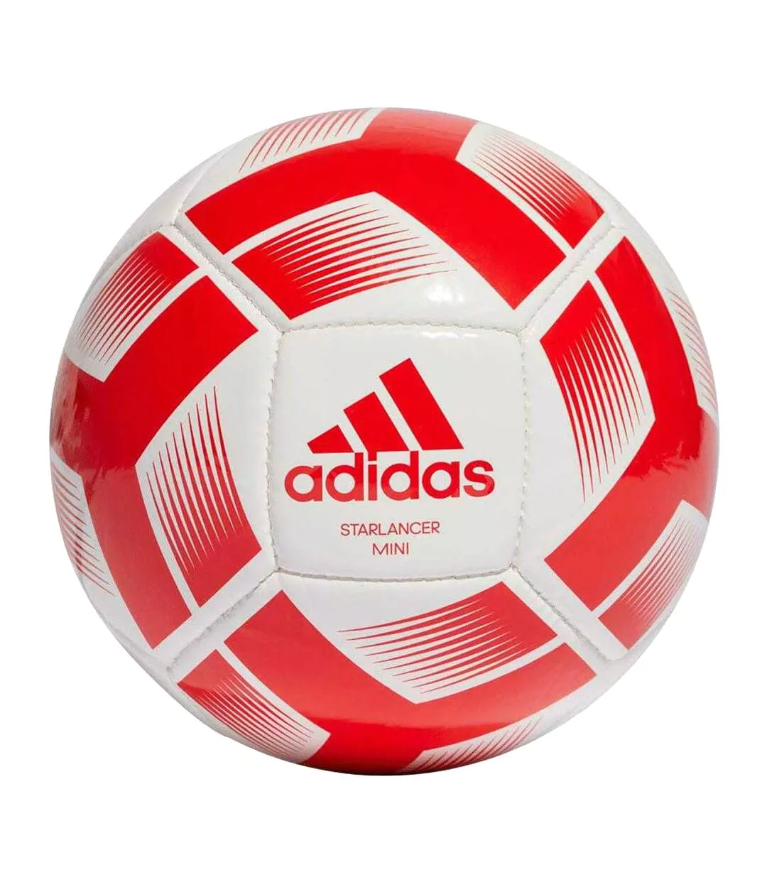 Ballon De Foot Starlancer Taille 1 Blanc Rouge Adidas-1