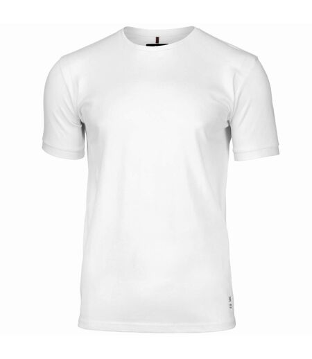 Nimbus Mens Danbury Pique Short Sleeve T-Shirt (White)