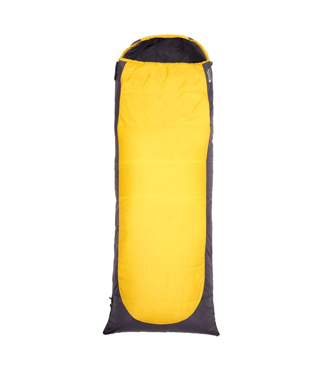 Sac de couchage microlite mid season 200 cm jaune / gris Mountain Warehouse-1