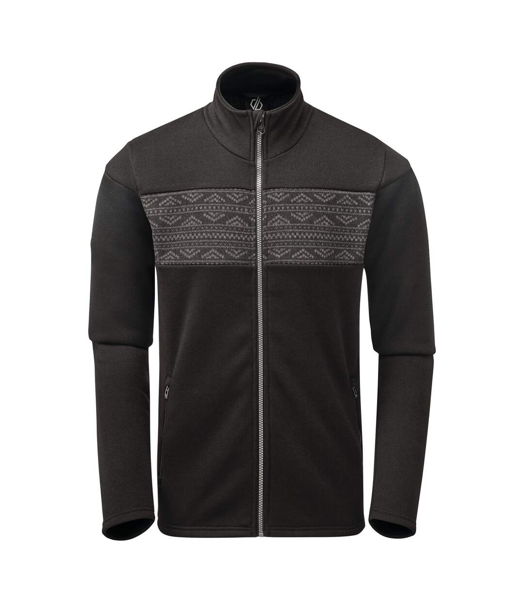 Dare 2B Mens Inclose Fleece Jacket (Black/Grey) - UTRG5559