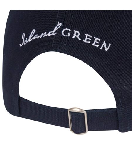 Chapeau homme bleu marine Island Green