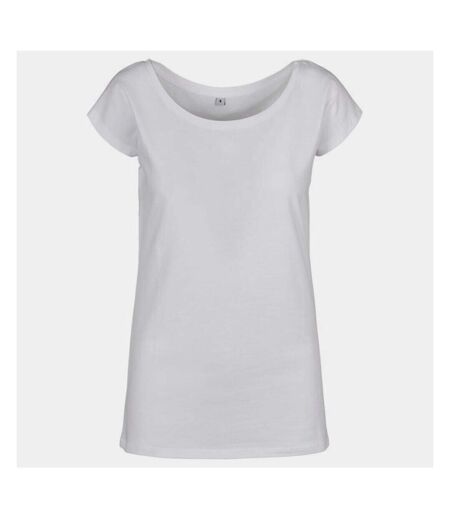 T-shirt femme blanc Build Your Brand