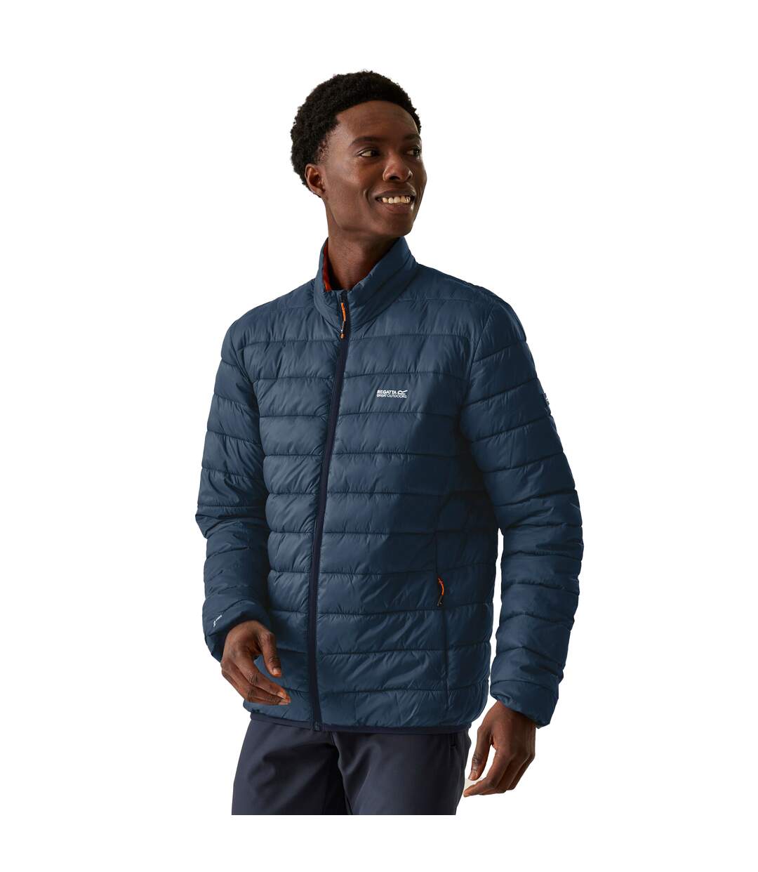 Mens marizion padded jacket moonlight denim/fox Regatta