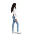 Womens/ladies High Rise Skinny Jeans Ontario Skip Levis-1