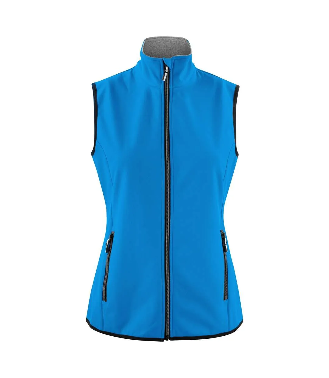 Veste Sans Manches Trial Femme Bleu Marine Foncé Printer-1