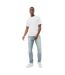 Mens Denim Skinny Jeans Washed Blue True Religion-1