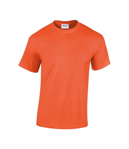 T-shirt Motif/style Chiné Adulte Orange Chiné Gildan