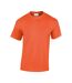 T-shirt Motif/style Chiné Adulte Orange Chiné Gildan-1