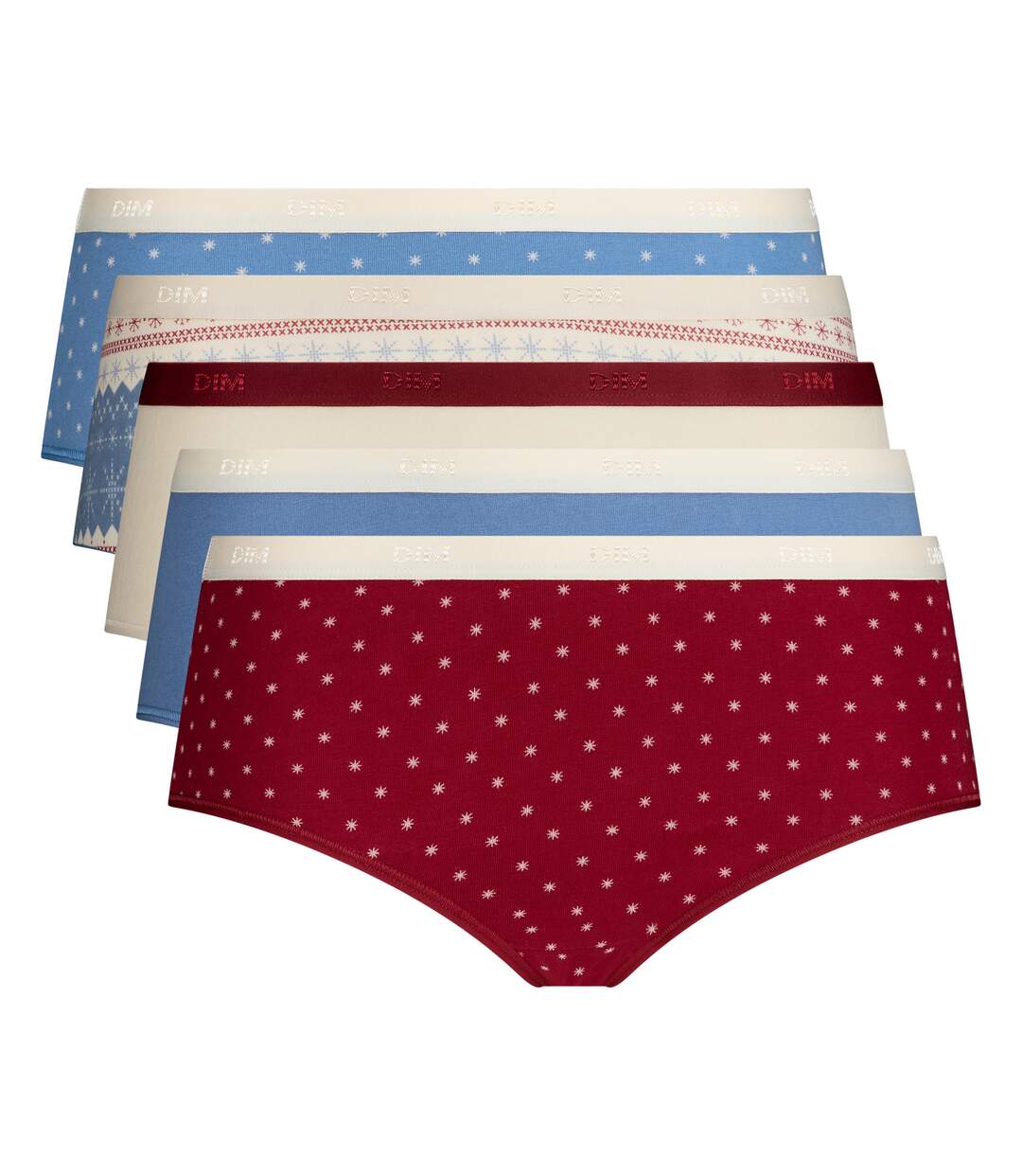 Lot de 5 Shorties Les Pockets Coton-3