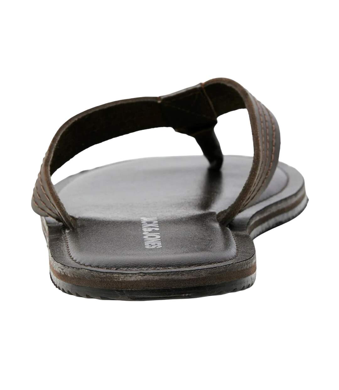 Tongs washton homme marron foncé Jack And Jones-2