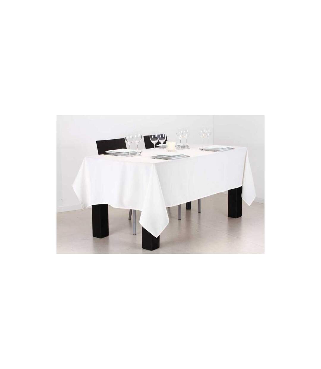 Nappe Antitache Unie 140x240cm Ivoire-4