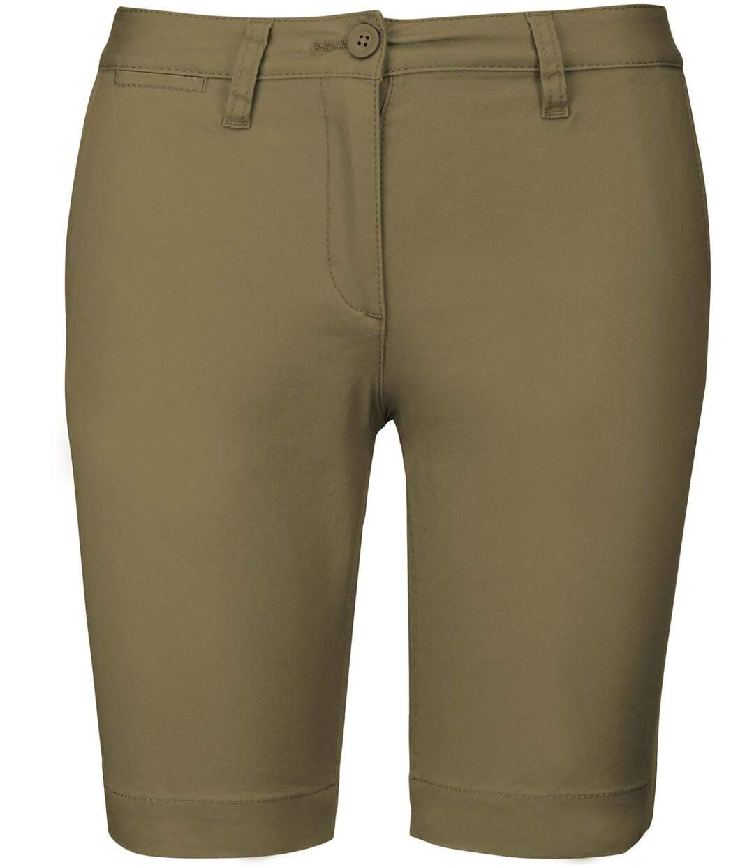 Bermuda chino femme - K751 - Kaki clair