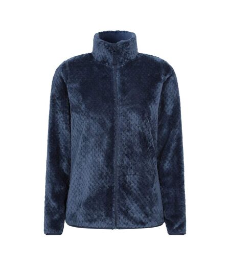 Veste Polaire Motif/style Alvéolé Ivy Femme Bleu Marine Mountain Warehouse