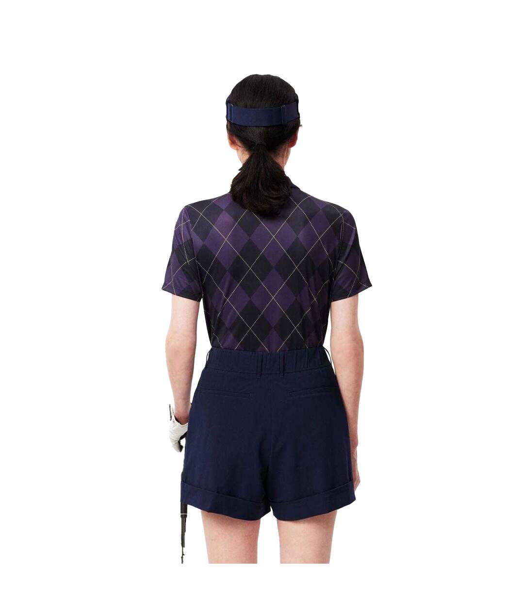Polo Golf Femme Violet Lacoste-3