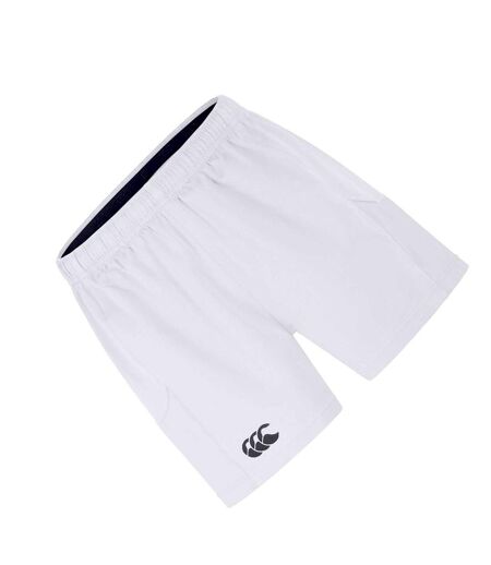 Short de rugby professional homme blanc Canterbury