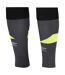Umbro Mens Footless Socks (Black/Safety Yellow) - UTUO2181