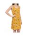 Robe Jaune à fleurs Femme Banana Moon Baylake - S