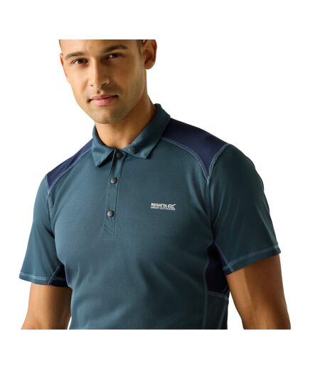 Polo Motif/style Logo Virda Homme Bleu Nuit Regatta