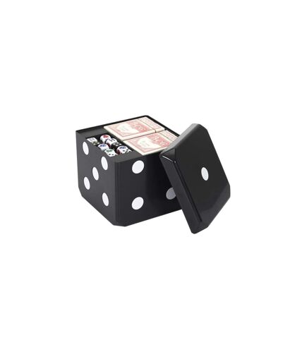 Cube de Jeux 6 en 1 16cm Noir & Blanc