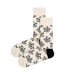 Colourful Bright Cotton Blend Cat Design Socks for Men & Women-1
