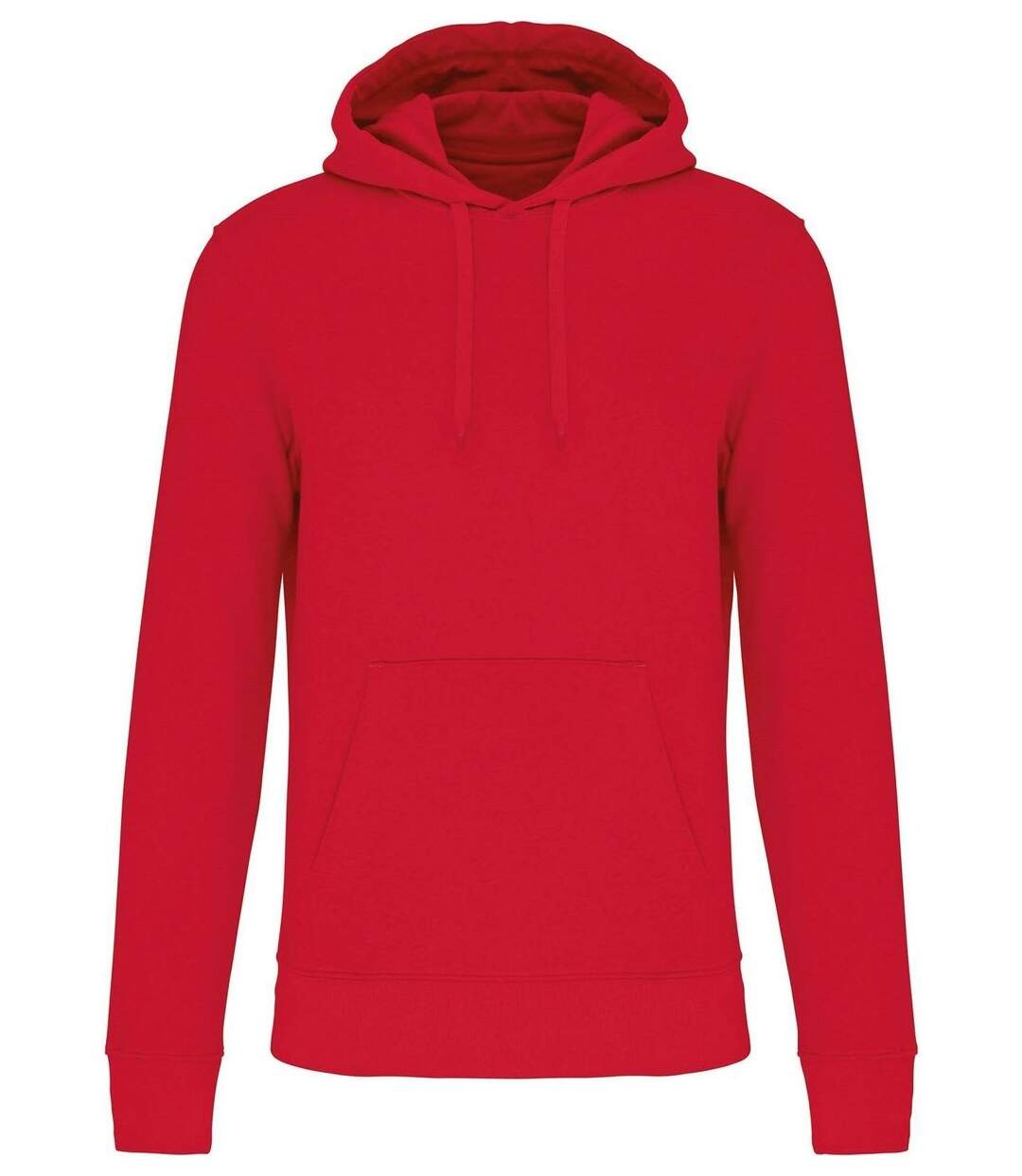 Sweat à capuche écoresponsable - Homme - K4027 - rouge