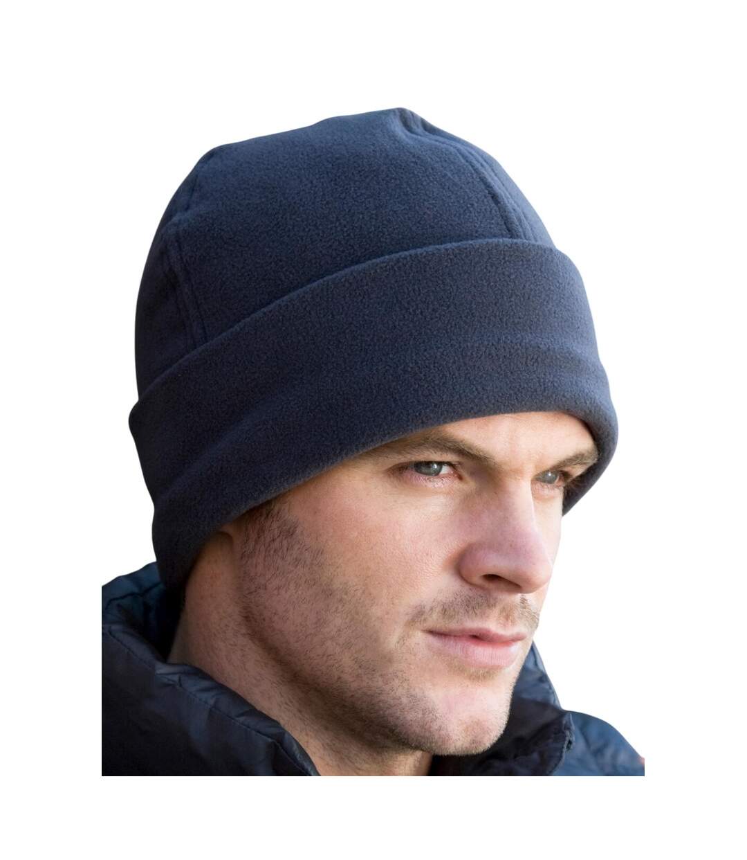 Bonnet De Ski Bleu Marine Result Winter Essentials-1