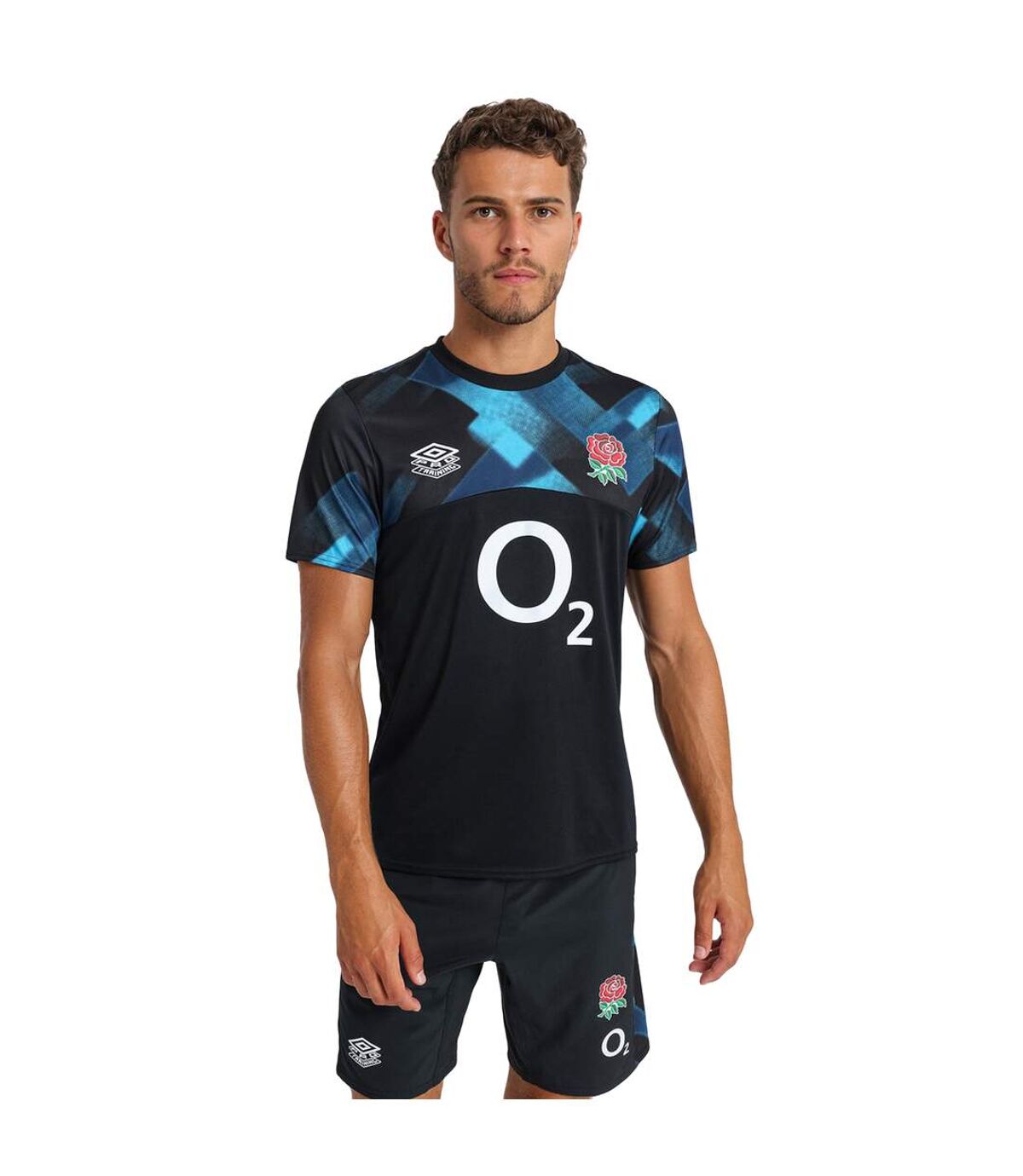 England Rugby - Maillot 22/23 - Homme (Noir / Rouge / Vert / Bleu) - UTUO547