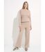 Pantalon confort, maille cotes plates-4