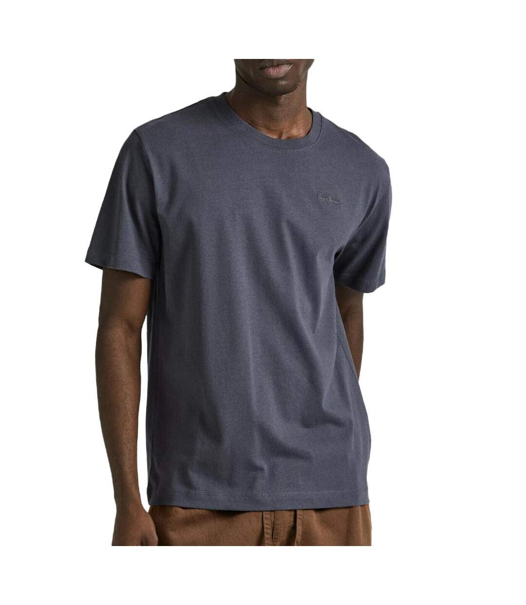 T-shirt Gris Homme Pepe jeans Connor - L-1