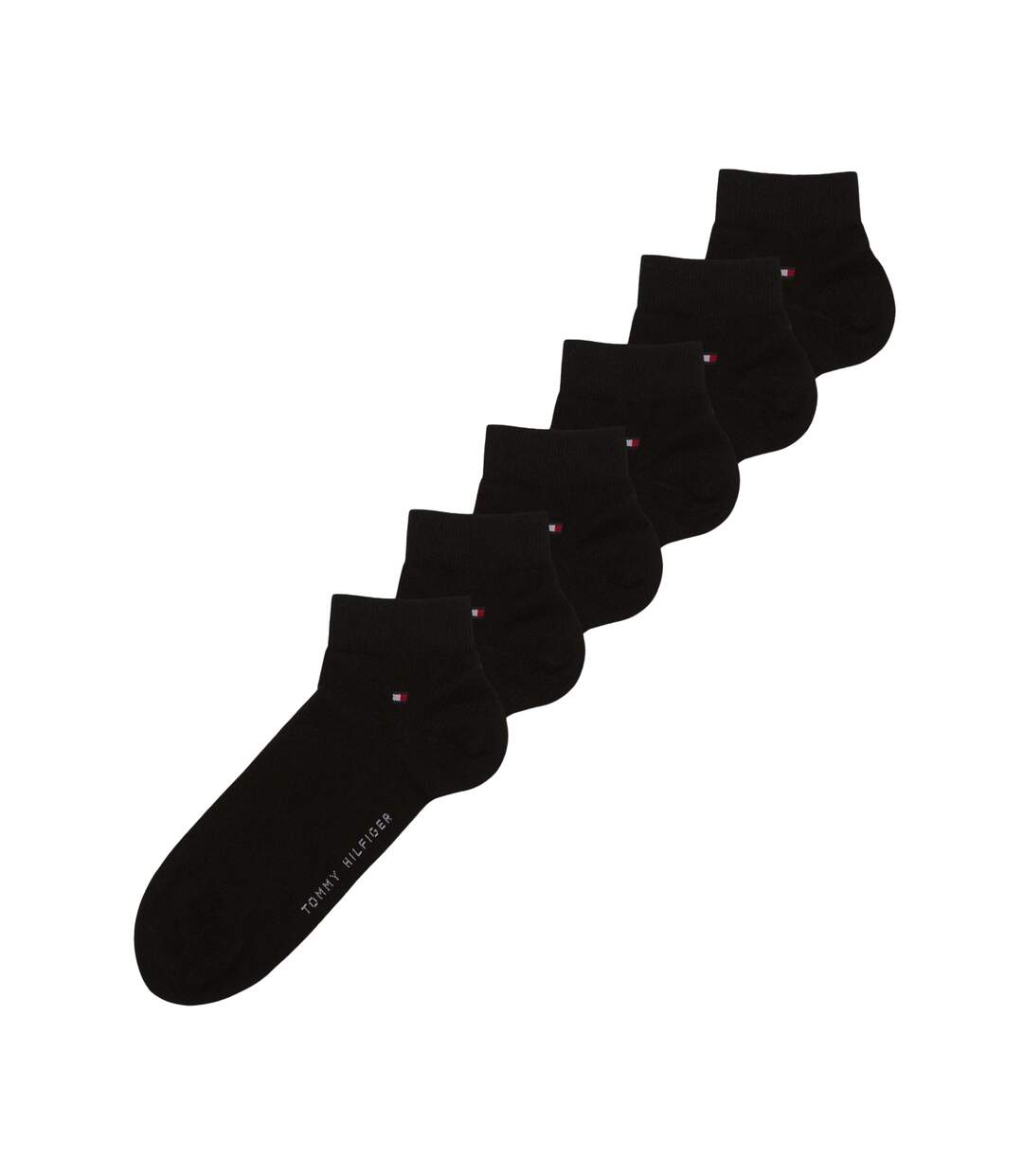 Socquettes Motif/style Uni Homme Noir Tommy Hilfiger-2