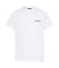 T-shirt Motif/style Coordonnées Homme Blanc Mallet-2