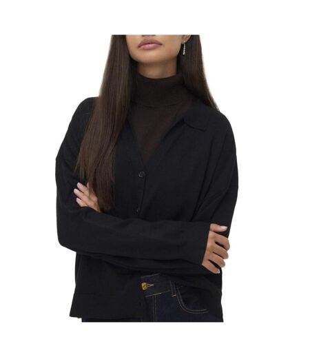 Pull en maille noir femme vero moda silla stripe