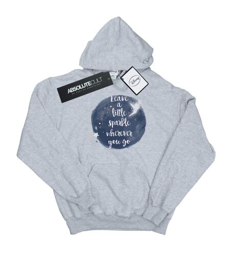 Disney - Sweat à capuche TINKER BELL A LITTLE SPARKLE - Femme (Gris chiné) - UTBI14942