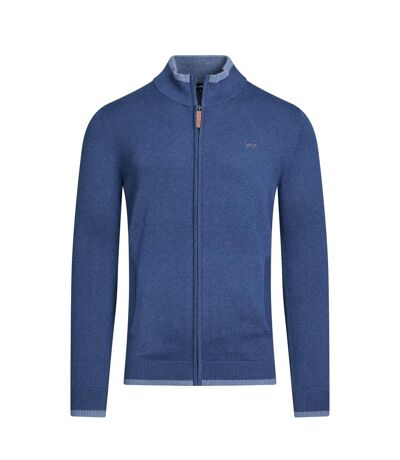 Cardigan zippé pour hommes marine Raging Bull