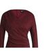 Robe Mi-longue Ettita Femme Bordeaux Boss-3