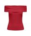 T-Shirt rouge femme jdy fransiska 15344028 - l-3