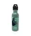 Star Wars: The Mandalorian Wherever I Go He Goes Metal Water Bottle (Green/Black) (26.5cm x 7cm) - UTPM7485