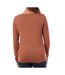 T-shirt marron à rayures femme pieces tamara-2