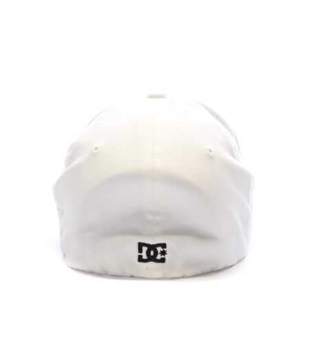 Casquette blanche/noire homme dc shoes cap star 2 hdwr blk