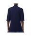 Polo marine femme lacoste polo slim fit-2