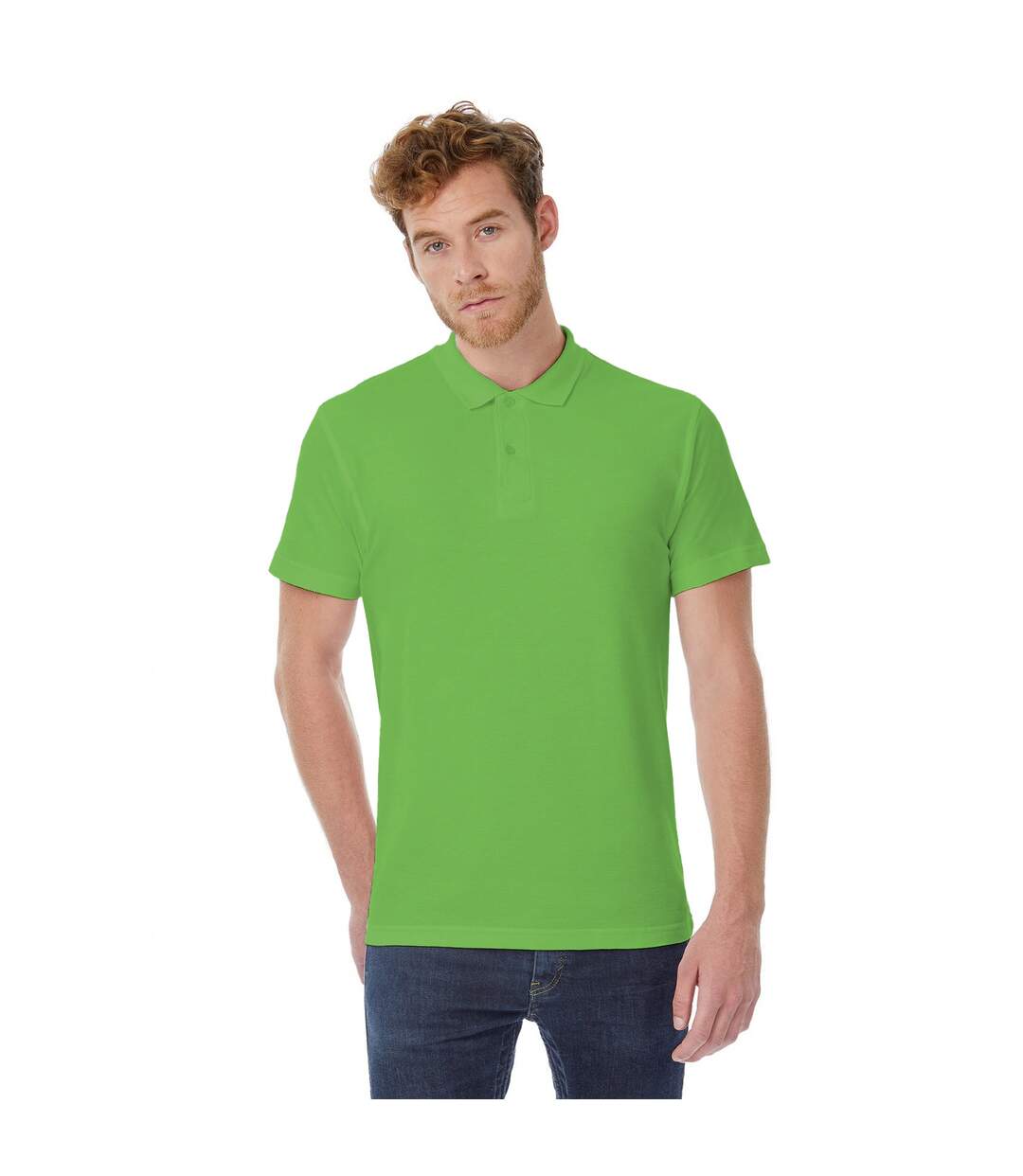 Polo à manches courtes femme vert B&C