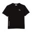 T-shirt Noir Femme Lacoste Farine - 34-1