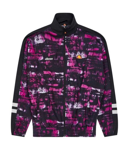 Veste De Survêtement Boulevard Femme Noir Rose Ellesse