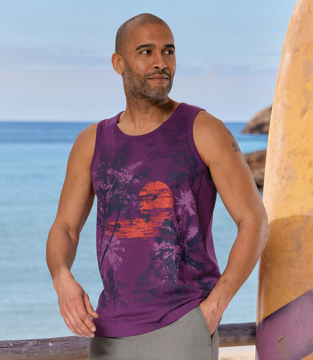 2 darabos, Pacific Sunset trikó szett Atlas For Men