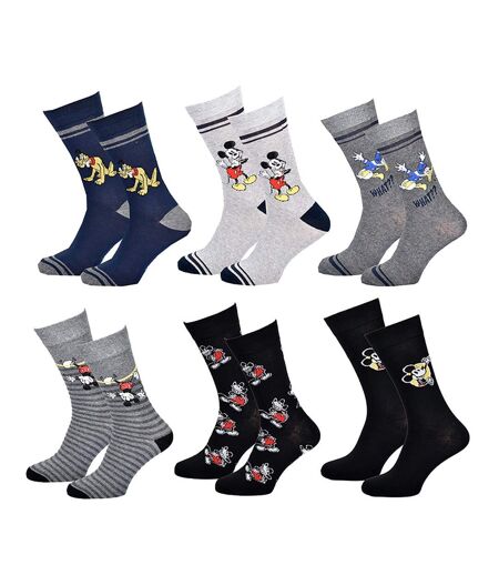 Chaussettes Mickey Pack de 6 Paires