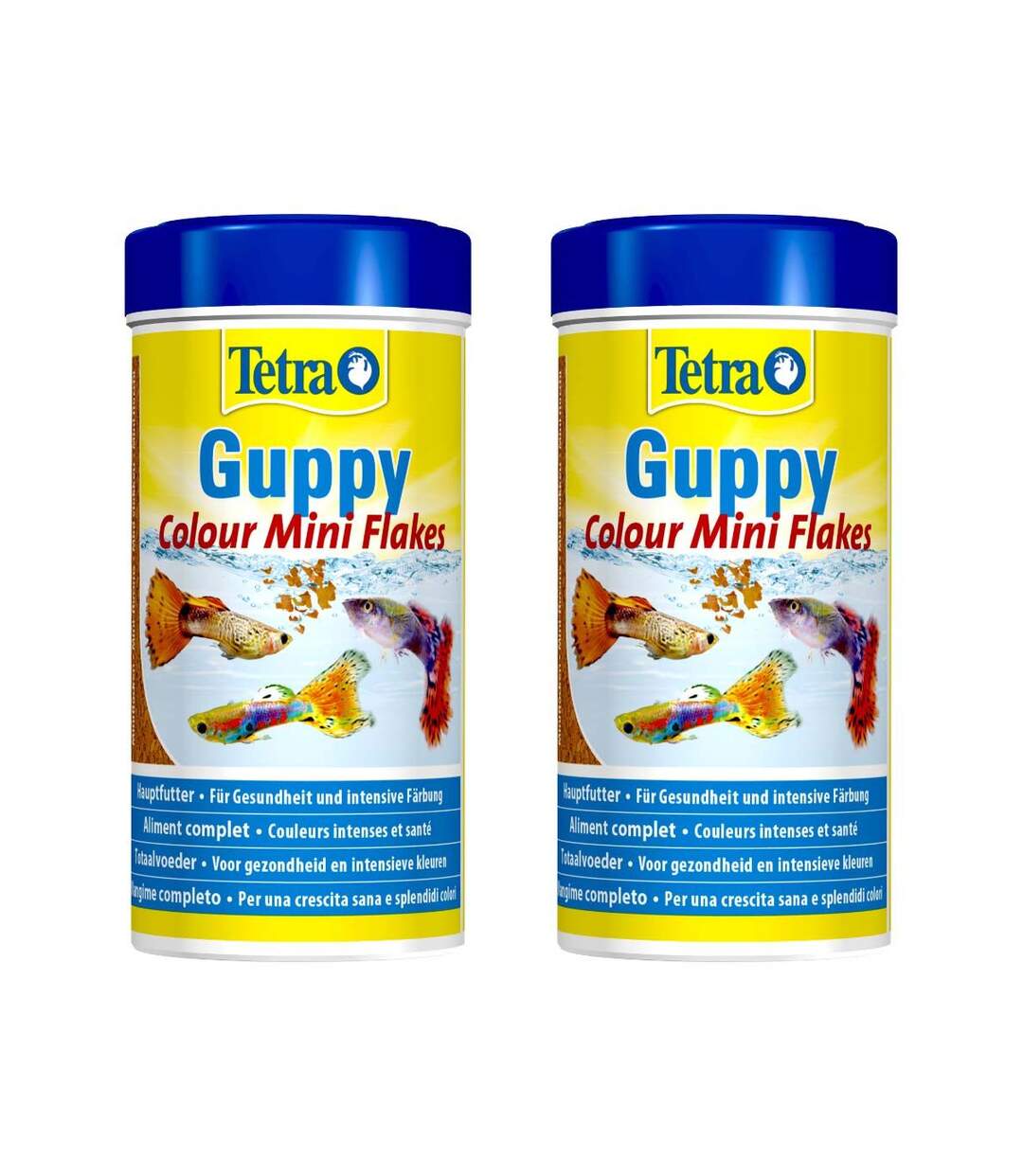 Aliment complet Tetra guppy colour 250 ml (Lot de 2)