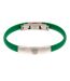 Celtic FC Silicone Crest Bracelet (Green) (One Size) - UTBS4291