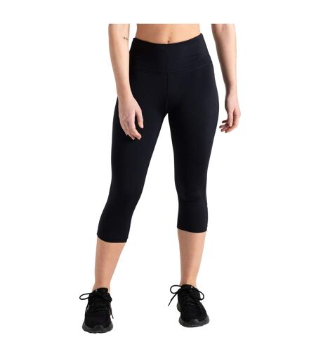 Legging Sport Motif/style Imprimé Tirets Femme Noir Regatta